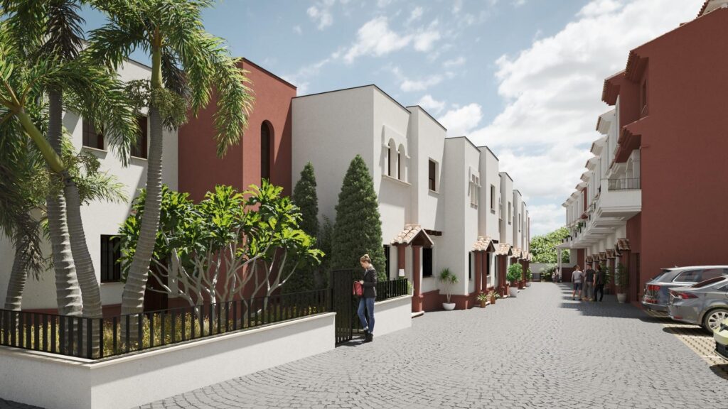 RYNEK PIERWOTNY KAMIENICE W ALMUNECAR