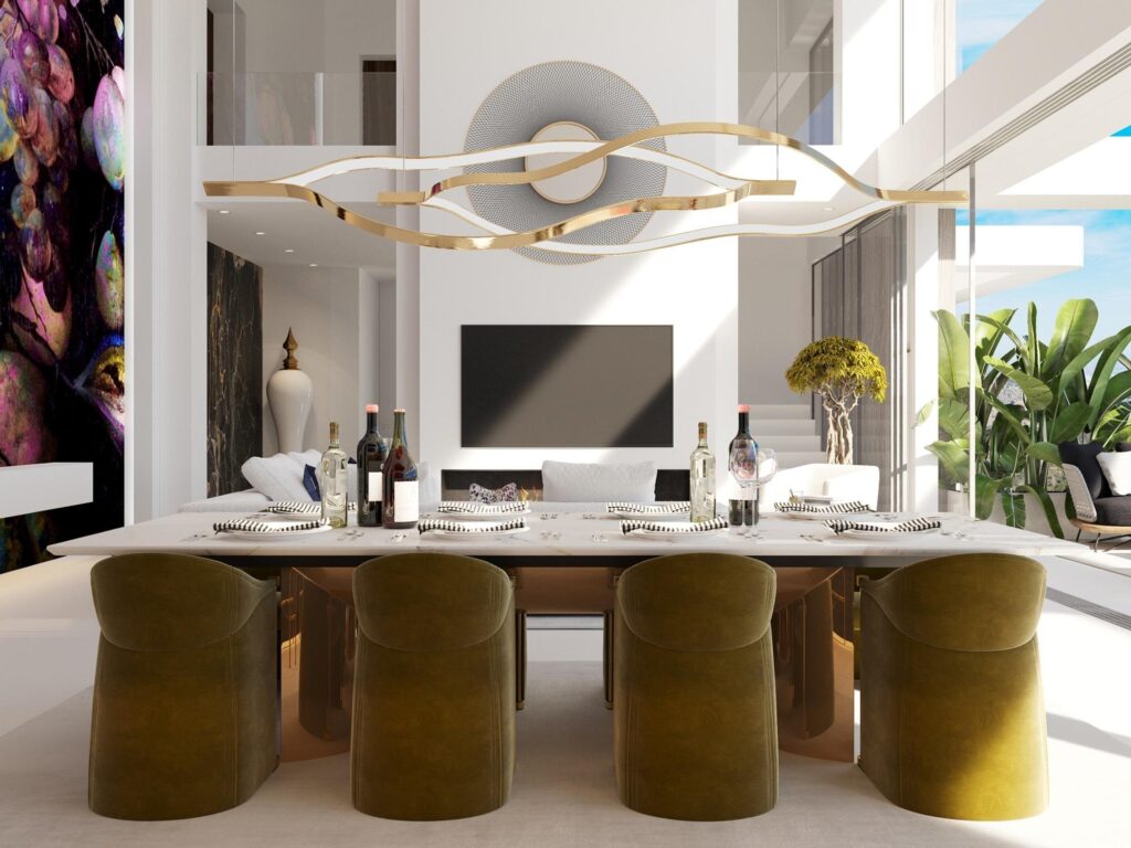 RYNEK PIERWOTNY WILLA Z WIDOKIEM NA MORZE W POBLIŻU BENAHAVIS