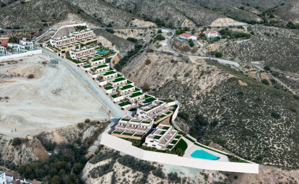 Nowe domy z panoramicznym widokiem w Finestrat-Benidorm