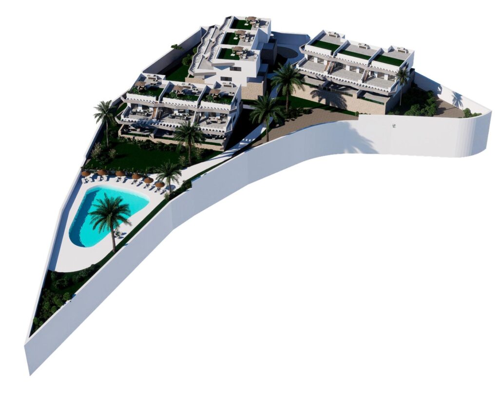 Nowe domy z panoramicznym widokiem w Finestrat-Benidorm