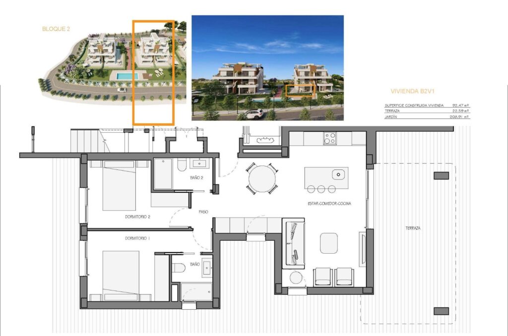 Apartamenty w nowym budownictwie w Hacienda del Álamo Golf Resort, Murcja