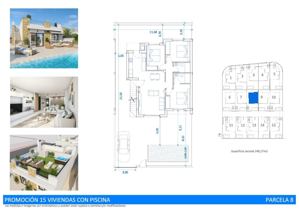 Nowe domy z prywatnym basenem w Oasis de la Marina, Costa Blanca
