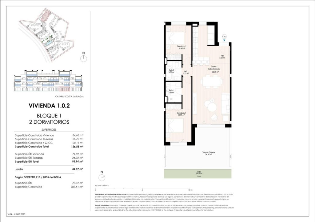 Nowe apartamenty na sprzedaż w Doña Julia Golf, Casares Costa