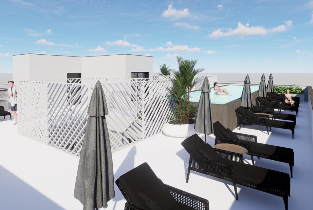 Stylowy budynek mieszkalny 60 m od plaży El Acequion w Torrevieja
