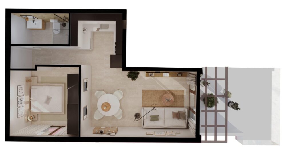 Nowe apartamenty z widokiem na morze w Vera Playa, Almería