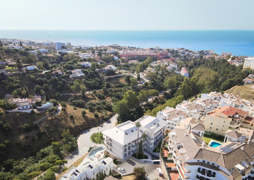 Nowe apartamenty z widokiem na morze w Torreblanca del Sol, Fuengirola