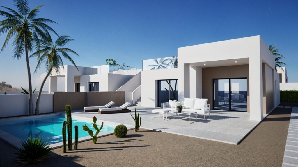 Nowoczesne wille w La Romana, Alicante