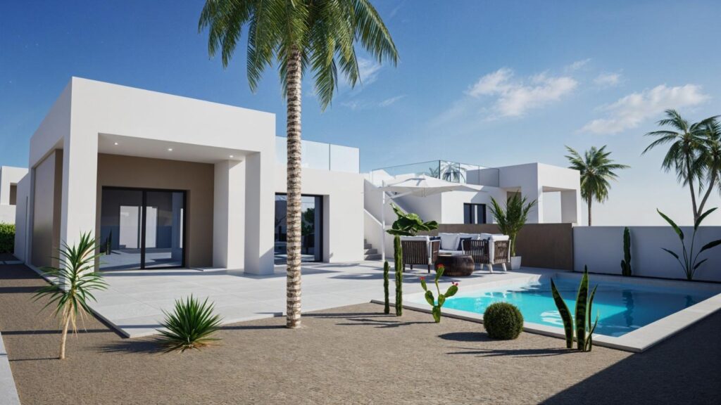 Nowoczesne wille w La Romana, Alicante