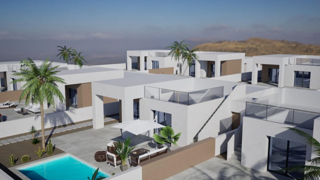 Nowoczesne wille w La Romana, Alicante