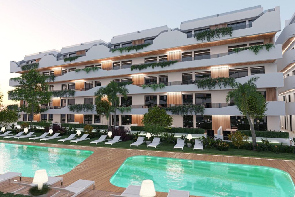 Nowe apartamenty turystyczne w Santiago de la Ribera, San Javier – zaledwie 750 m od plaży