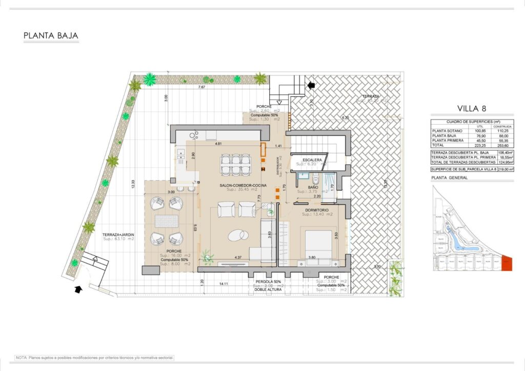 Nowe wille i bungalowy zaledwie 250 metrów od plaży w Mar de Pulpí