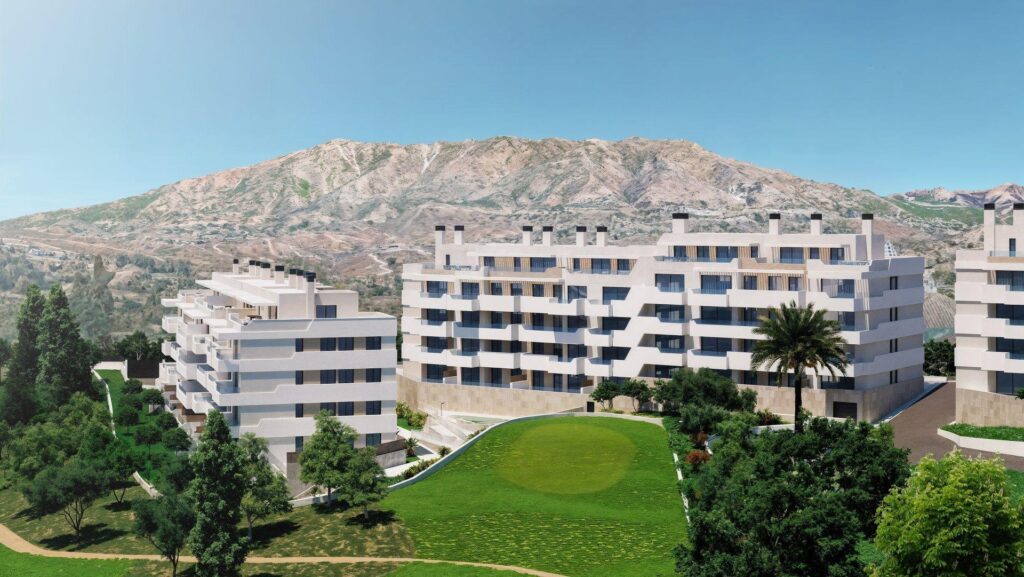 Nowoczesne apartamenty w Mijas Golf w pobliżu pola golfowego i plaż