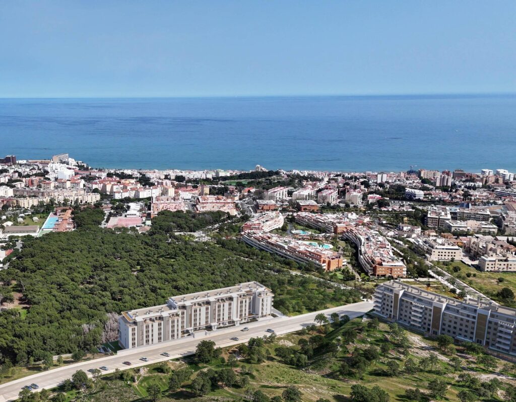 Nowe apartamenty z widokiem na morze na sprzedaż w Torremolinos, Costa del Sol