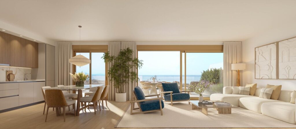 Nowe apartamenty z widokiem na morze na sprzedaż w Torremolinos, Costa del Sol