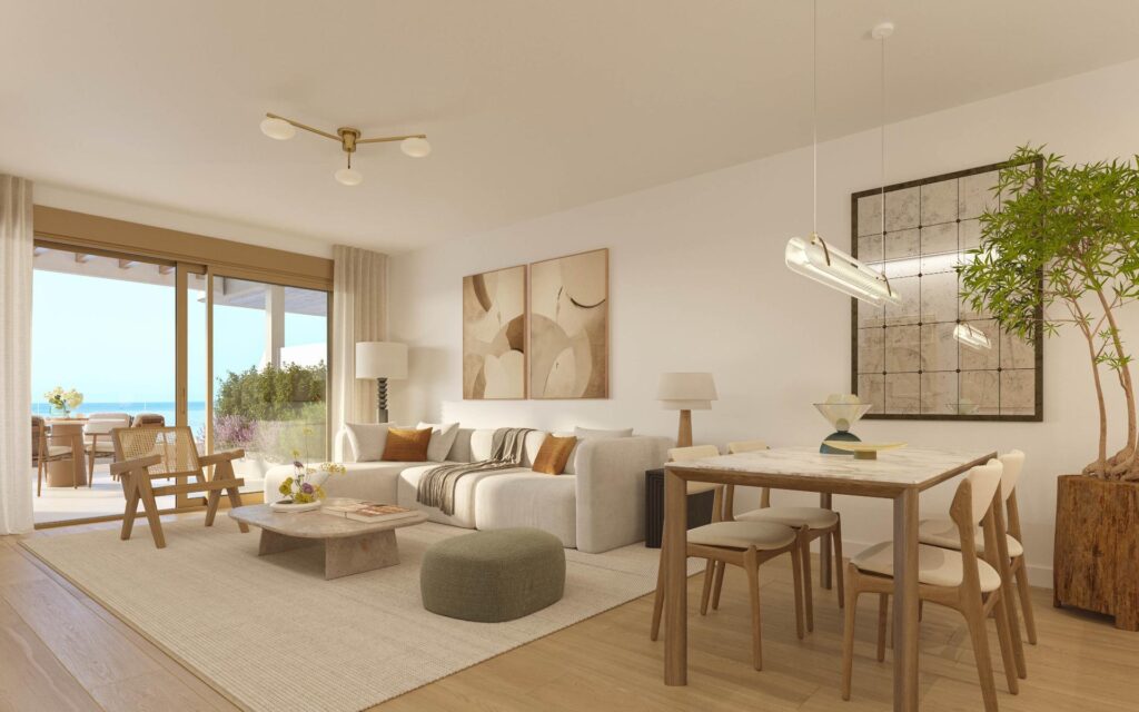 Nowe apartamenty z widokiem na morze na sprzedaż w Torremolinos, Costa del Sol