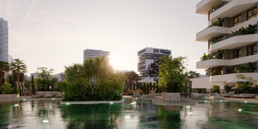 Nowoczesne domy w Calpe, zaledwie 450 m od plaży Playa del Cantal Roig