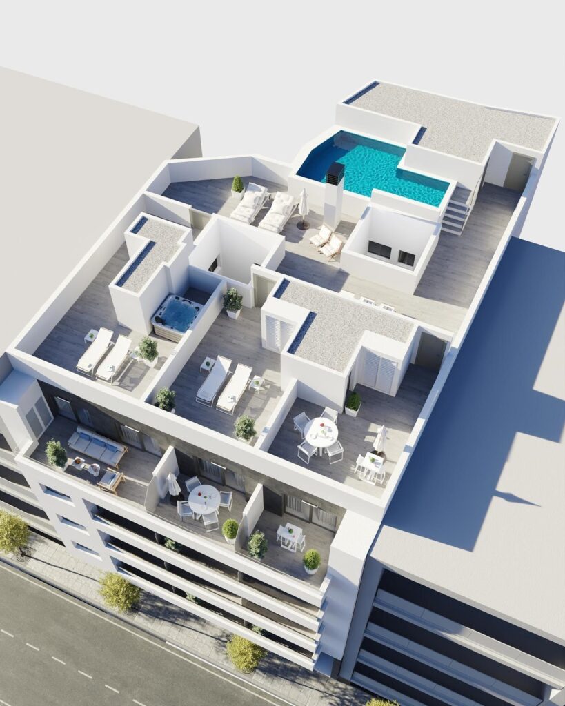 Nowe apartamenty w Torrevieja, zaledwie 400 m od Playa del Cura