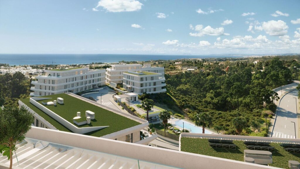 Nowoczesne apartamenty w Selwo Estepona w pobliżu plaży i pola golfowego