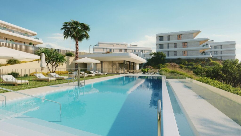Nowoczesne apartamenty w Selwo Estepona w pobliżu plaży i pola golfowego