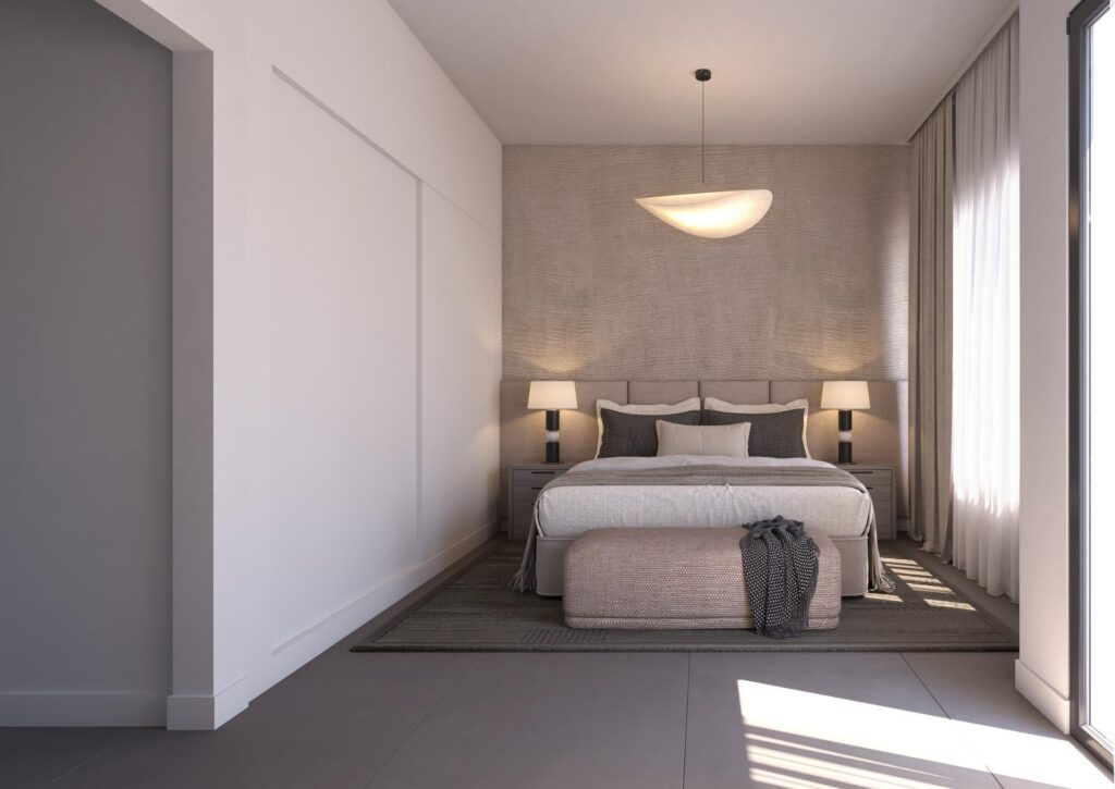 Nowe domy szeregowe z 4 sypialniami w Torre del Mar, zaledwie 800 m od plaży