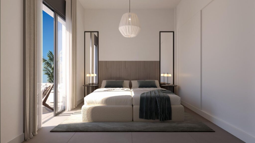 Nowe domy szeregowe z 4 sypialniami w Torre del Mar, zaledwie 800 m od plaży