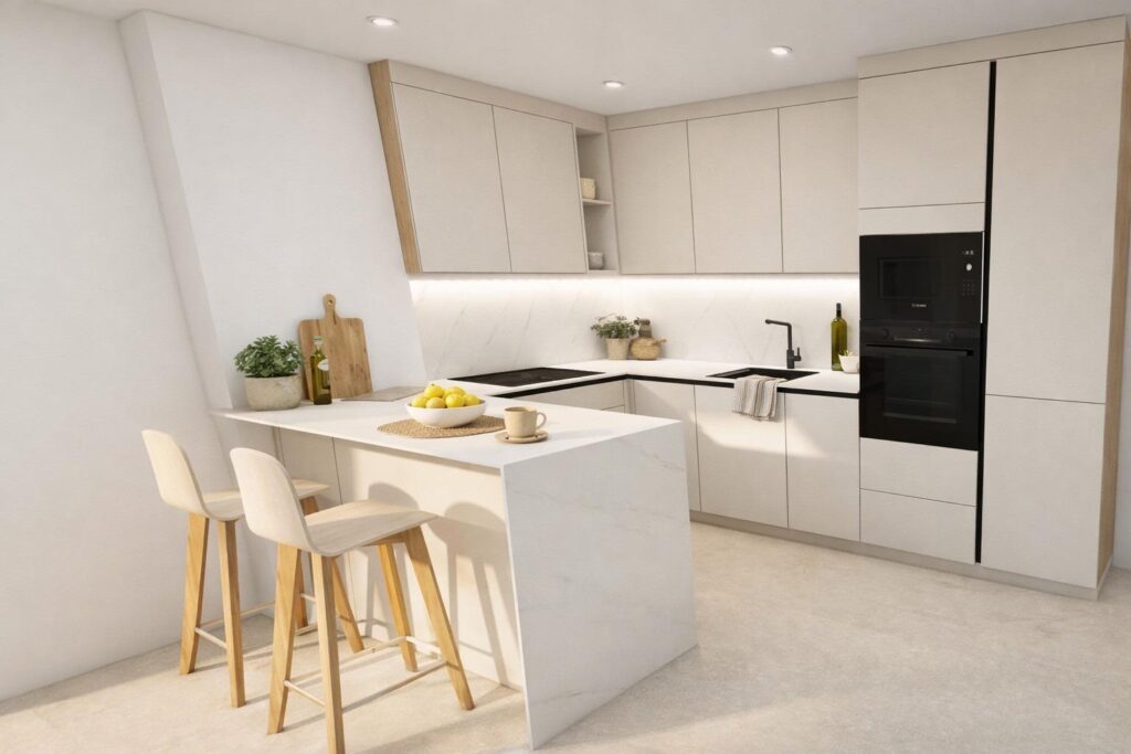 Nowe apartamenty 100 m od morza w Rincon de la Victoria, Torre de Benagalbon