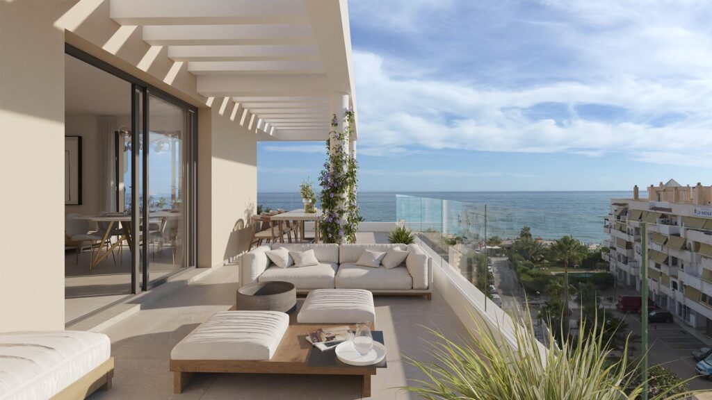Nowe apartamenty 100 m od morza w Rincon de la Victoria, Torre de Benagalbon