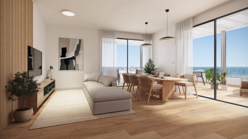 Nowe apartamenty 100 m od morza w Rincon de la Victoria, Torre de Benagalbon