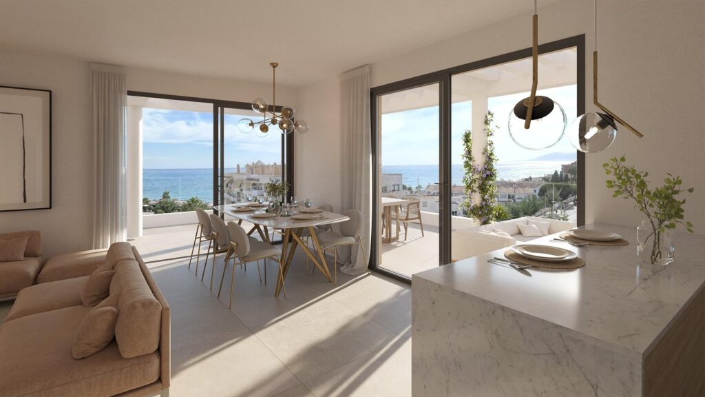 Nowe apartamenty 100 m od morza w Rincon de la Victoria, Torre de Benagalbon