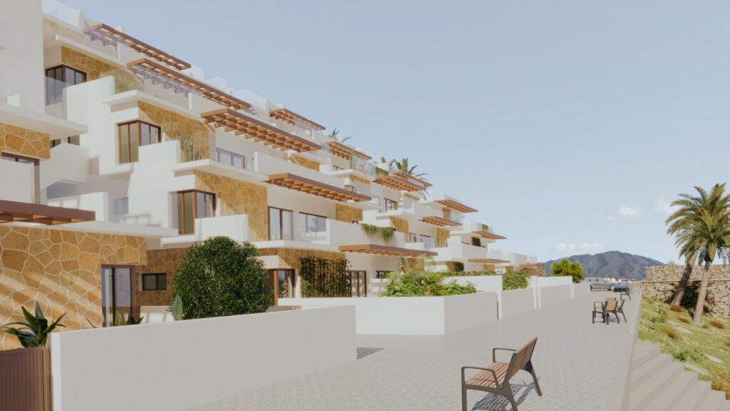 Nowe apartamenty z widokiem na morze w Vera Playa, Almería