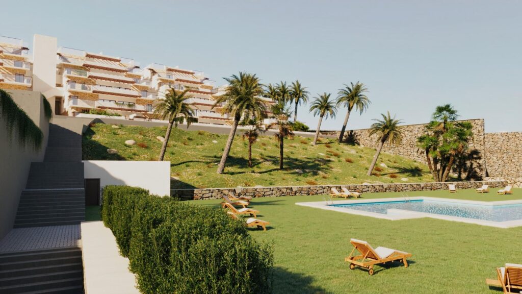 Nowe apartamenty z widokiem na morze w Vera Playa, Almería