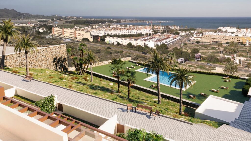 Nowe apartamenty z widokiem na morze w Vera Playa, Almería