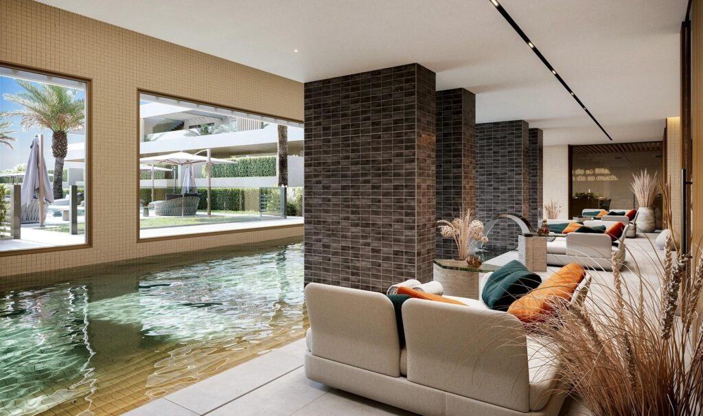 Nowe luksusowe apartamenty w El Campanario-Estepona w pobliżu pola golfowego i plaży