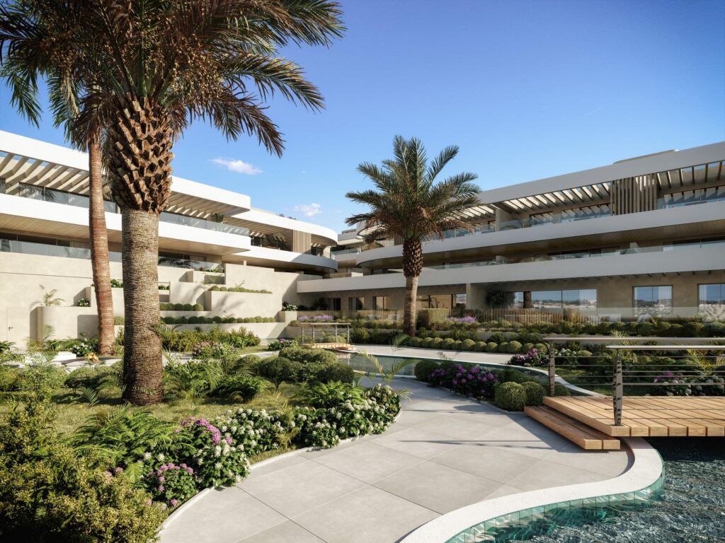 Nowe luksusowe apartamenty w El Campanario-Estepona w pobliżu pola golfowego i plaży