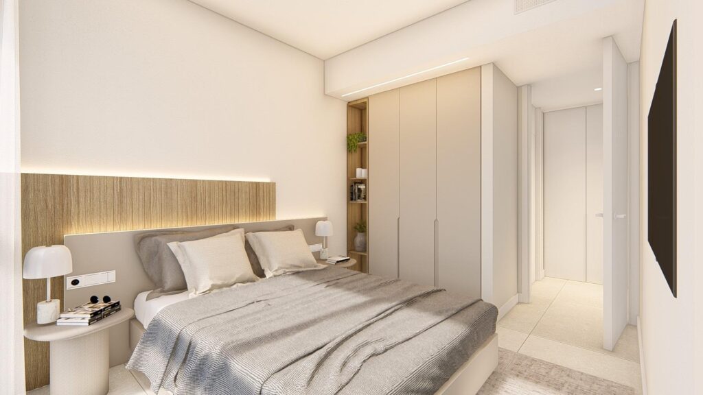 Nowe apartamenty w ośrodku wypoczynkowym La Serena Golf-Los Alcazares w pobliżu plaży