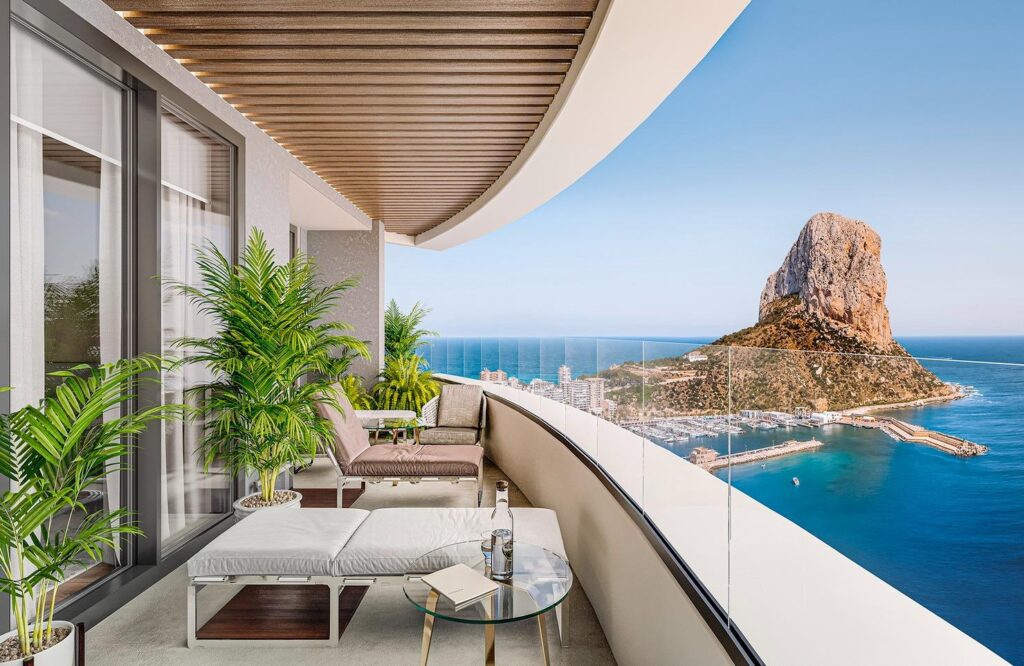 Luksusowe apartamenty z nowej inwestycji na sprzedaż w Calpe, w pobliżu plaży