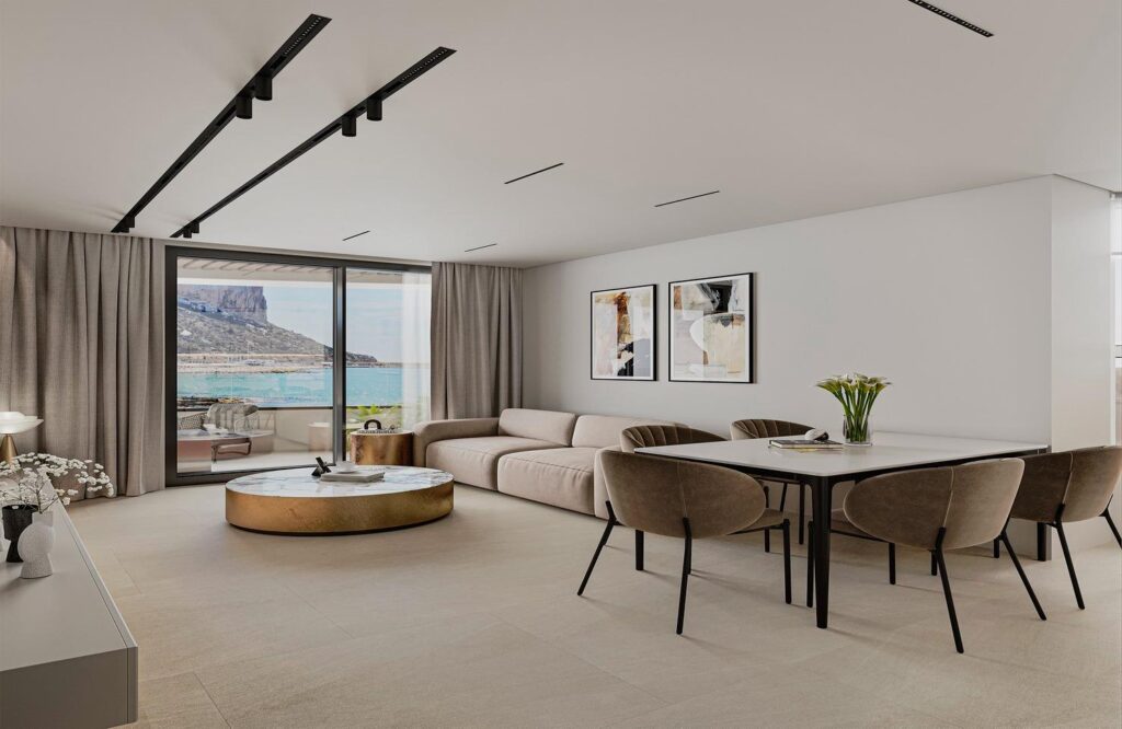Luksusowe apartamenty z nowej inwestycji na sprzedaż w Calpe, w pobliżu plaży