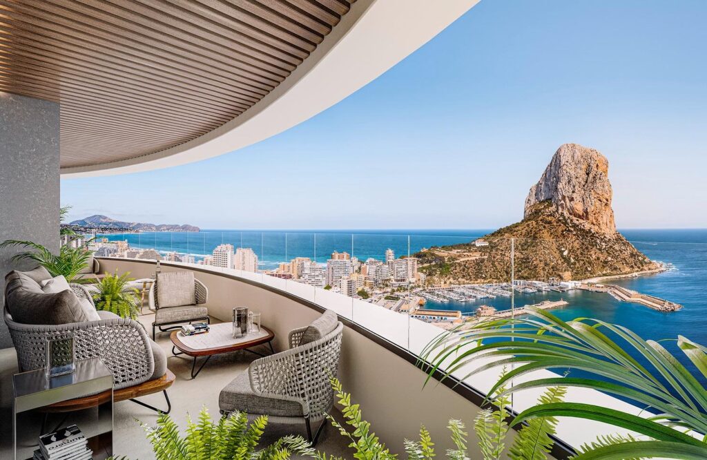 Luksusowe apartamenty z nowej inwestycji na sprzedaż w Calpe, w pobliżu plaży
