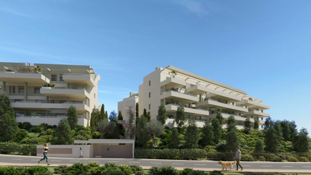 Nowe apartamenty z rozległym widokiem w Mijas Costa – Costa del Sol