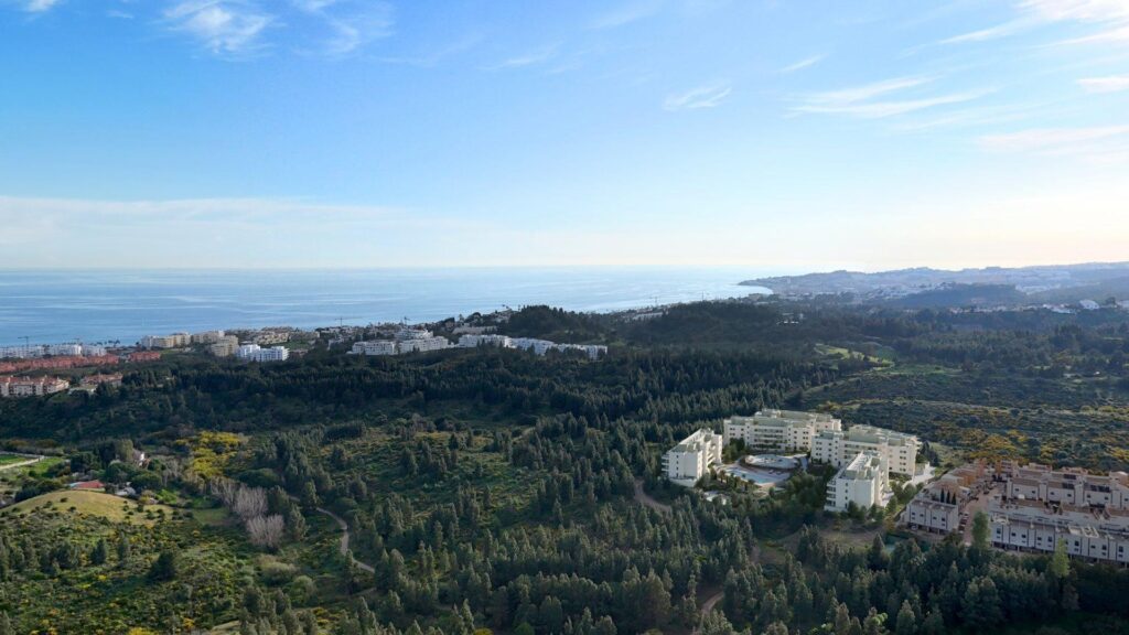 Nowe apartamenty z rozległym widokiem w Mijas Costa – Costa del Sol