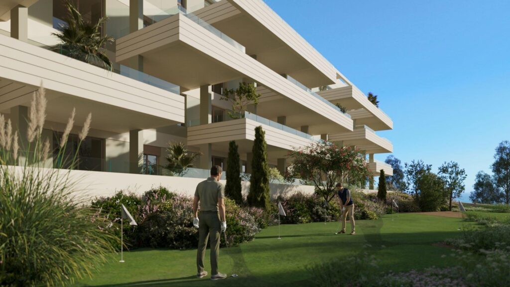 Nowe apartamenty z rozległym widokiem w Mijas Costa – Costa del Sol
