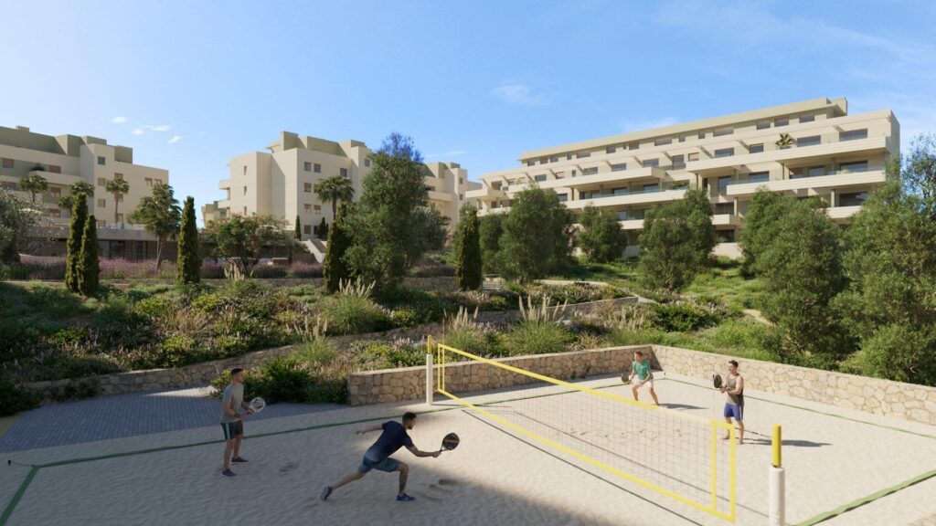 Nowe apartamenty z rozległym widokiem w Mijas Costa – Costa del Sol