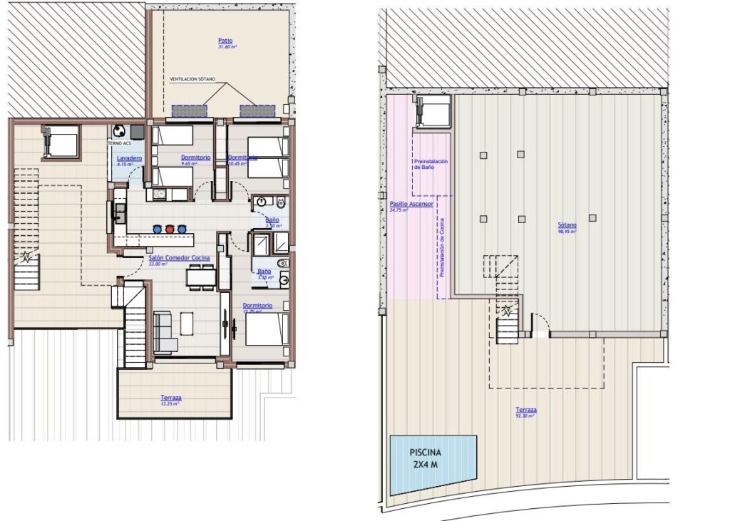 NOWY BUDYNEK BUNGALOWÓW W SAN MIGUEL DE SALINAS