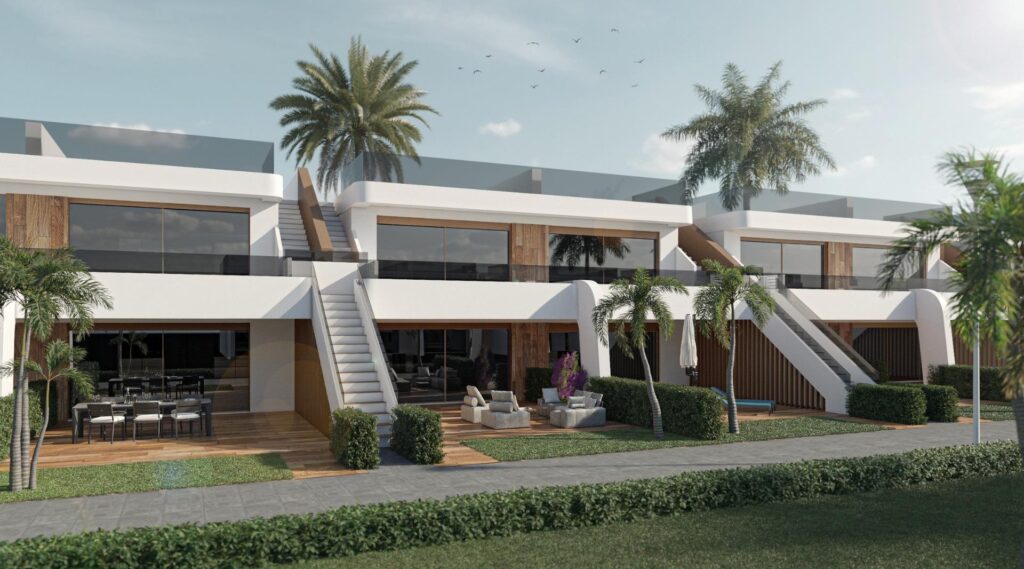 NOWY BUDYNEK BUNGALOWÓW W CONDADO DE ALHAMA POLE GOLFOWE