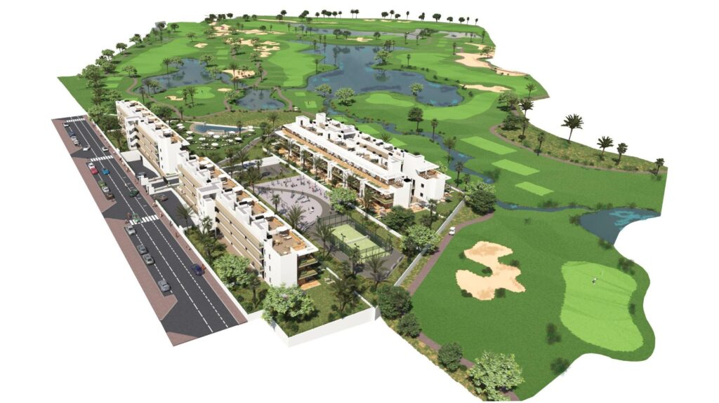 RYNEK PIERWOTNY COMPLEKS MIESZKANIOWY W POBLIŻU POLA GOLFOWEGO LA SERENA, LOS ALCAZARES
