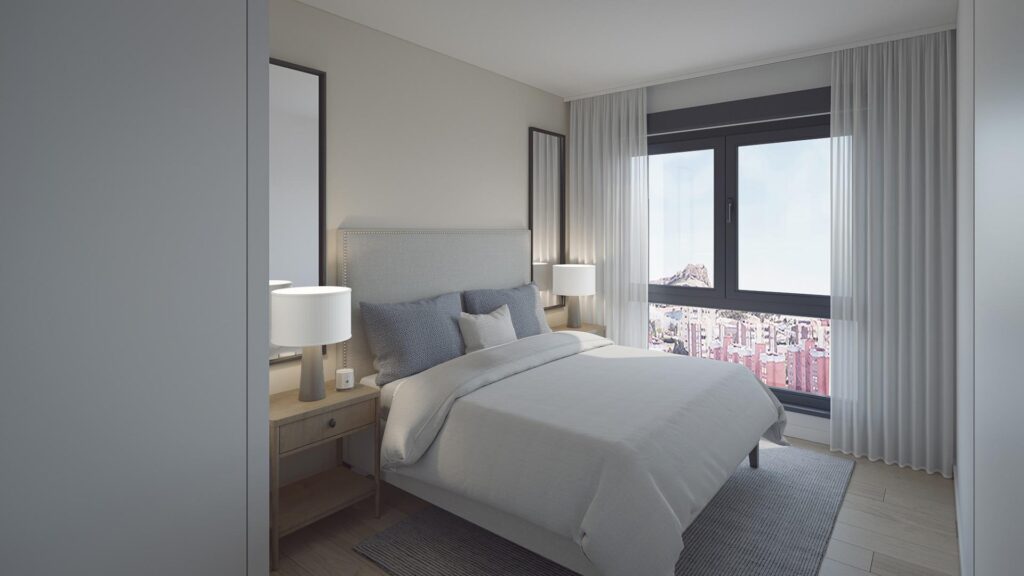 Nowo wybudowany dom mieszkalny w San Agustin, Alicante, z przepięknym widokiem na miasto i morze.