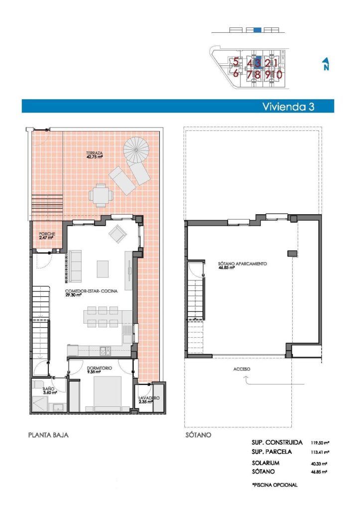 Ekskluzywne wille i quady w zabudowie bliźniaczej w Bigastro, Alicante