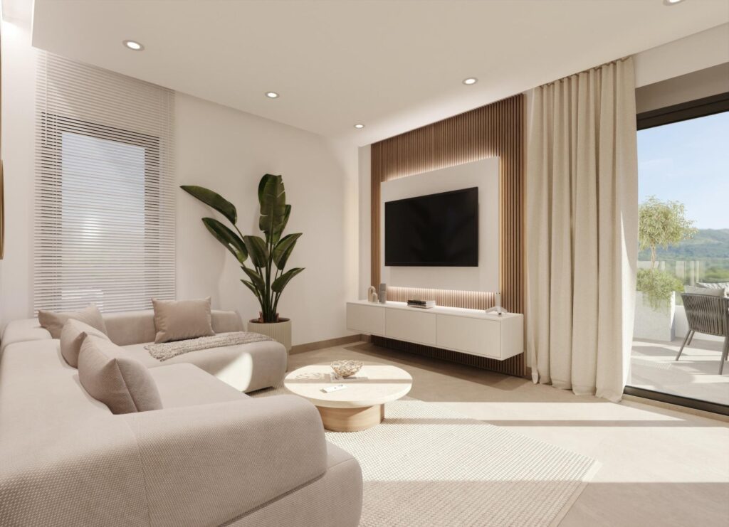 Apartamenty w nowym budownictwie w Hacienda del Álamo Golf Resort, Murcja