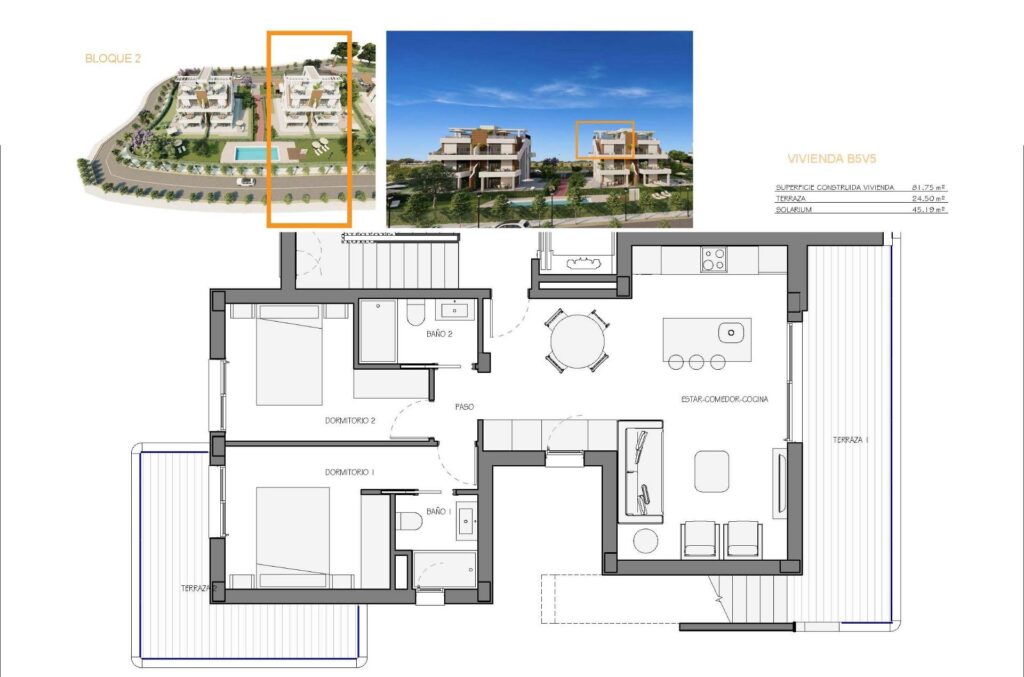 Apartamenty w nowym budownictwie w Hacienda del Álamo Golf Resort, Murcja