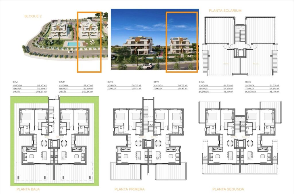 Apartamenty w nowym budownictwie w Hacienda del Álamo Golf Resort, Murcja